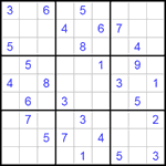 Судоку 9х9 #127 очень трудный Судоку 9х9 #127 очень трудный