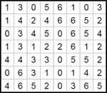 Домино 8х7 #2 легкий