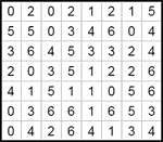 Домино 8х7 #1 средний