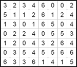 Домино 8х7 #2 средний