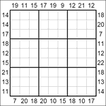 Судоку-рама 9х9 #84