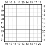 Судоку-рама 9х9 #85