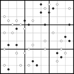 Судоку-точки 9х9 #82