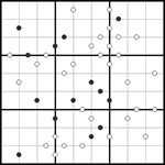 Судоку-точки 9х9 #83