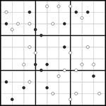 Судоку-точки 9х9 #84
