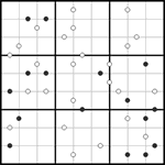 Судоку-точки 9х9 #86