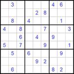 Судоку 9х9 #173 средний Судоку 9х9 #173 средний