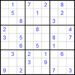 Судоку 9х9 #176 средний Судоку 9х9 #176 средний