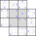 Даблдоку #9 очень трудный