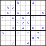 Судоку 9х9 #194 очень трудный Судоку 9х9 #194 очень трудный