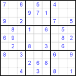 Судоку 9х9 #248 легкий