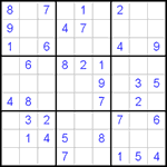 Судоку 9х9 #253 легкий