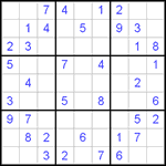 Судоку 9х9 #268 легкий