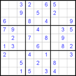 Судоку 9х9 #271 легкий