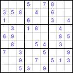 Судоку 9х9 #272 легкий