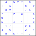 Судоку 9х9 #280 легкий