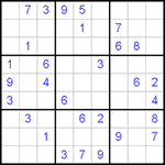 Судоку 9х9 #215 средний