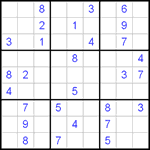 Судоку 9х9 #217 средний