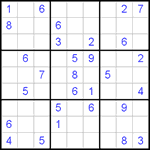 Судоку 9х9 #218 средний