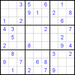 Судоку 9х9 #227 средний