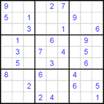 Судоку 9х9 #230 средний