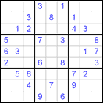 Судоку 9х9 #233 средний