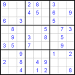 Судоку 9х9 #242 средний