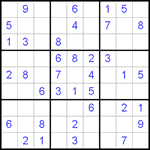 Судоку 9х9 #245 средний