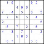 Судоку 9х9 #247 средний