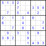 Судоку 9х9 #283 легкий