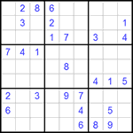 Судоку 9х9 #311 легкий