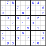 Судоку 9х9 #318 легкий
