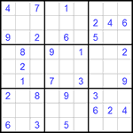 Судоку 9х9 #323 легкий