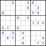 Судоку 9х9 #252 средний