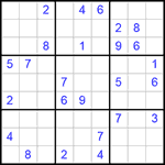 Судоку 9х9 #257 средний