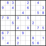 Судоку 9х9 #258 средний