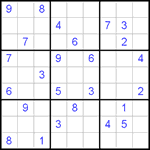 Судоку 9х9 #264 средний