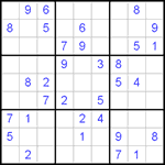 Судоку 9х9 #270 средний