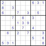 Судоку 9х9 #271 средний