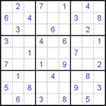 Судоку 9х9 #272 средний