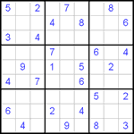 Судоку 9х9 #277 средний