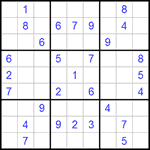 Судоку 9х9 #285 средний