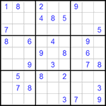 Судоку 9х9 #291 средний