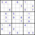 Судоку 9х9 #300 средний