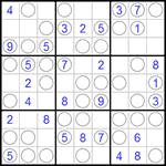 Судоку “Чет-нечет” 9х9 #36 легкий