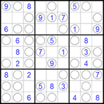 Судоку “Чет-нечет” 9х9 #39 легкий