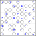 Судоку “Чет-нечет” 9х9 #31 средний