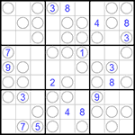 Судоку “Чет-нечет” 9х9 #33 средний