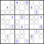 Судоку “Чет-нечет” 9х9 #37 средний