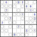 Судоку “Чет-нечет” 9х9 #39 средний